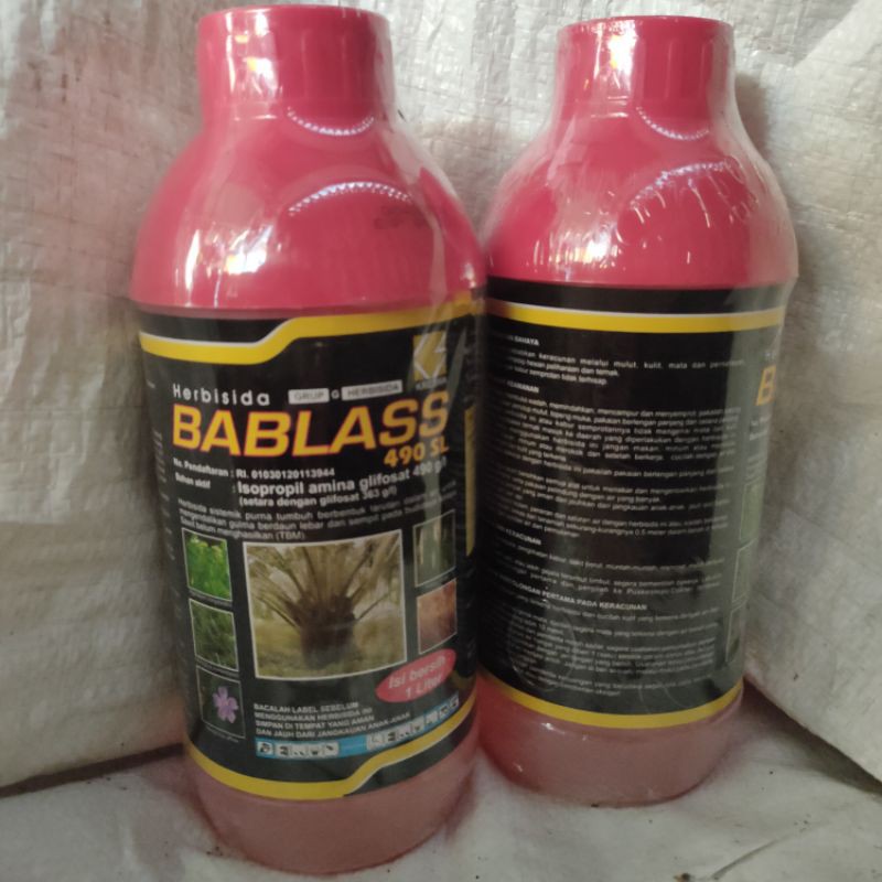 Bablass 490Sl - 1 Liter Herbisida Sistemik Obat Rumput Tbk