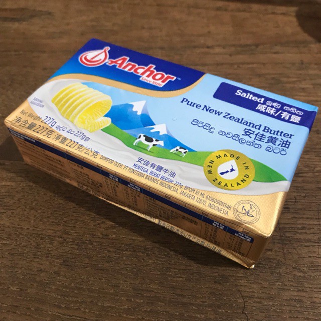 Pure New Zealand Salted Butter Anchor 227gr - Gosend Only!!!