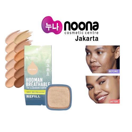 SOMETHINC (REFILL) Hooman Breathable UV Cushion Cover SPF35 PA++++