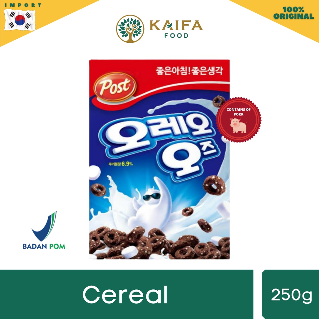

POST OREO O's CEREAL With MARSHMALLOW 250gr - NON HALAL