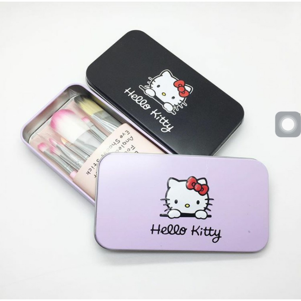 KUAS MAKE UP HELLO KITTY-SET KUAS MAKE UP HK-KUAS MAKE UP KARAKTER