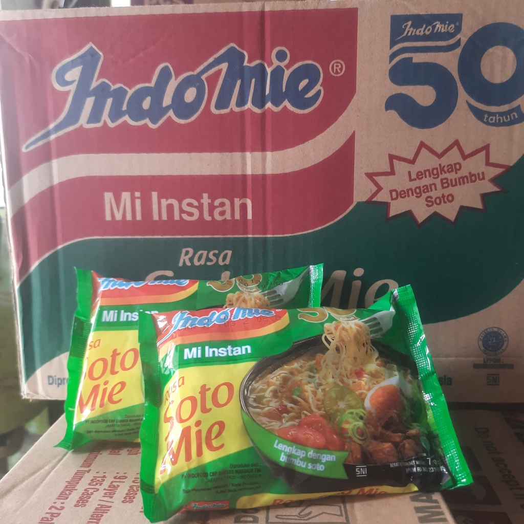 

Indomie Rasa Soto Mie 70gr / Indomie soto / mie indomie soto / mie soto