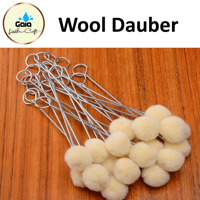 

wool dauber kapas cat kerajinan tangan