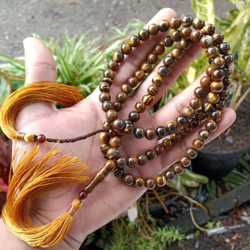 Tasbih Batu Tiger Eye 8mm, Super!!!