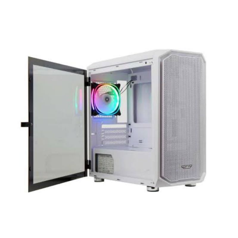 Casing PC Gaming Paradox PISTON Tempered Glass NO PSU