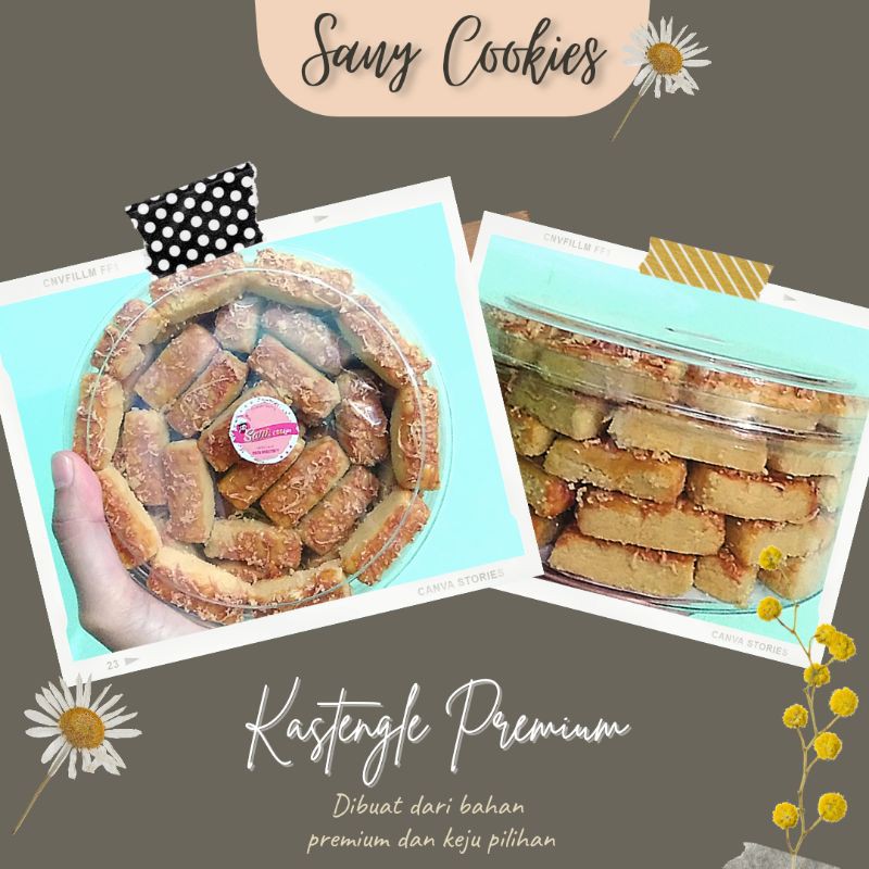 

KUE KERING KASTENGEL / KUE KEJU PREMIUM WIJSMAN BUTTER 500GR BY SANY COOKIES