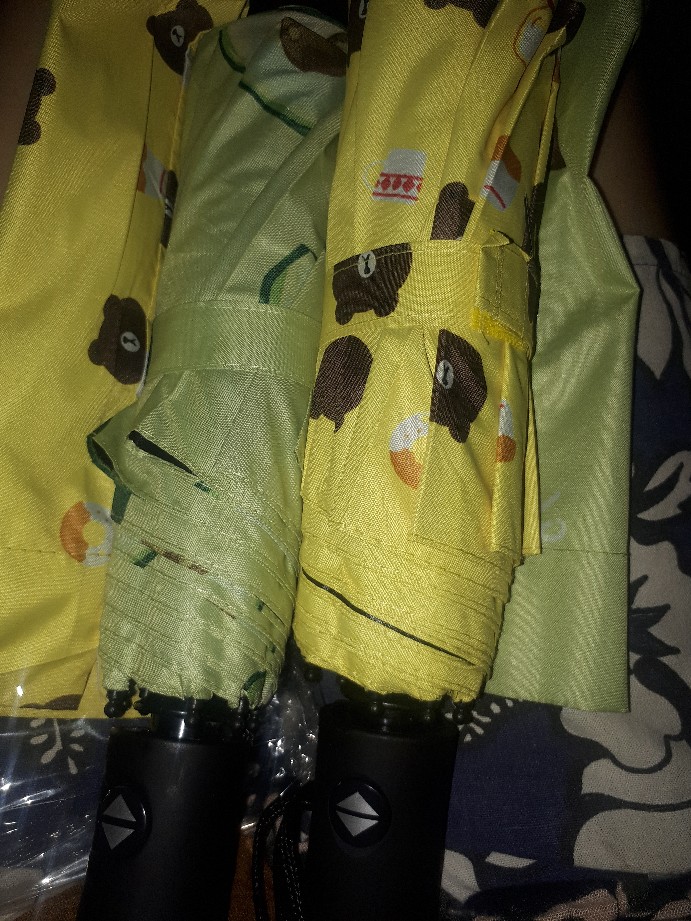 Tabasa Payung Lipat Otomatis Cupcakes Bear