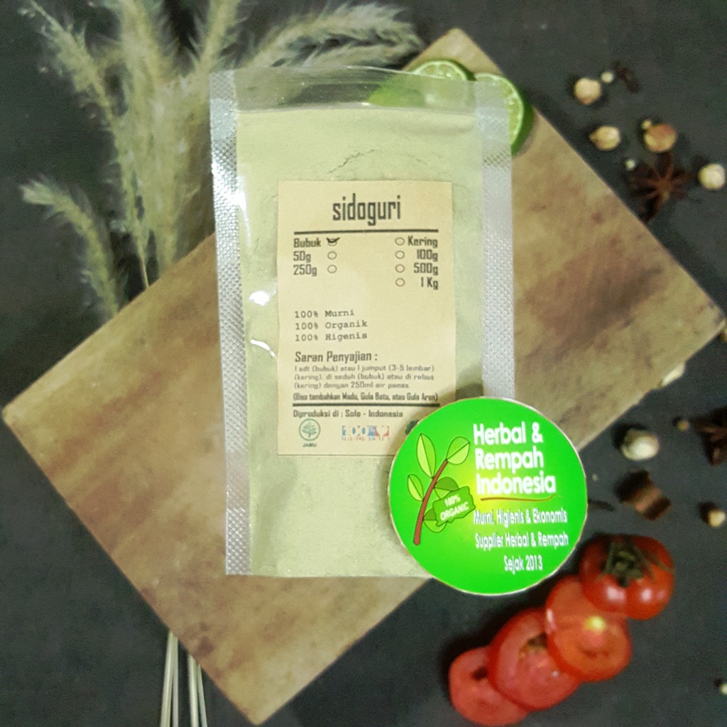 

Sidaguri Bubuk - 50 GR / REMPAH / JSR / 100% MURNI