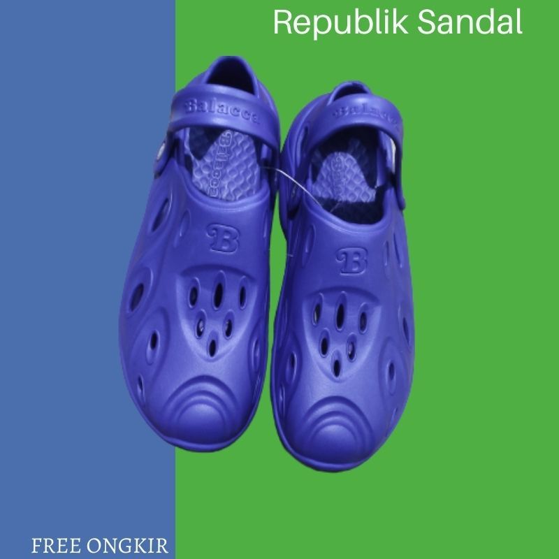 sandal pria wanita karet Sandal sendal sepatu BALACCA 041 size 39-44