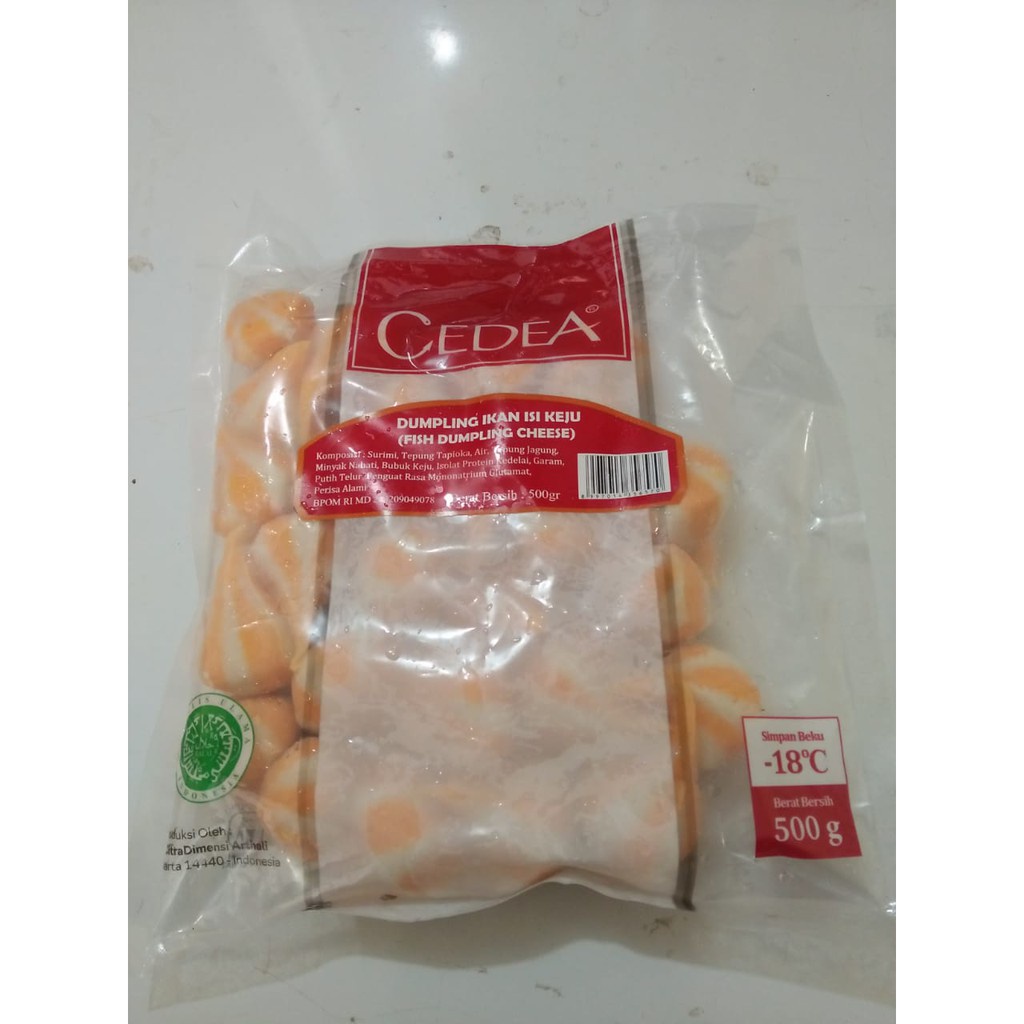 

CEDEA FISH DUMPLING CHEESE ECER 250gr