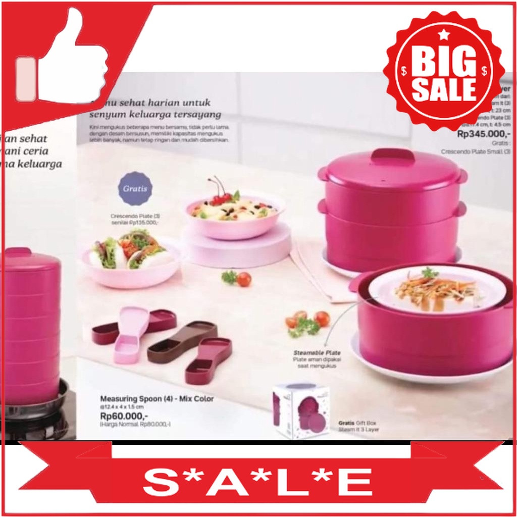 Tupperware Steam It KUKUSAN Tupperware Original