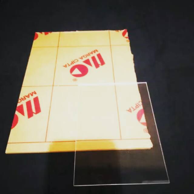 Kaca akrilik kabin miniatur truk bisa rikues.