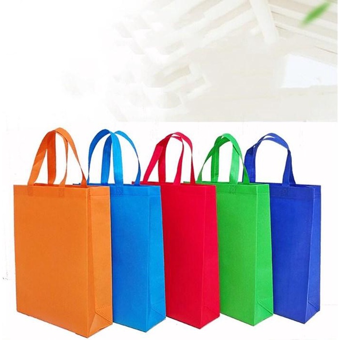 

GOODIE BAG WARNA WARNI UKURAN 30x40 [12PCS] / TAS KAIN HANDLE / TAS ULANG TAHUN / TAS KADO