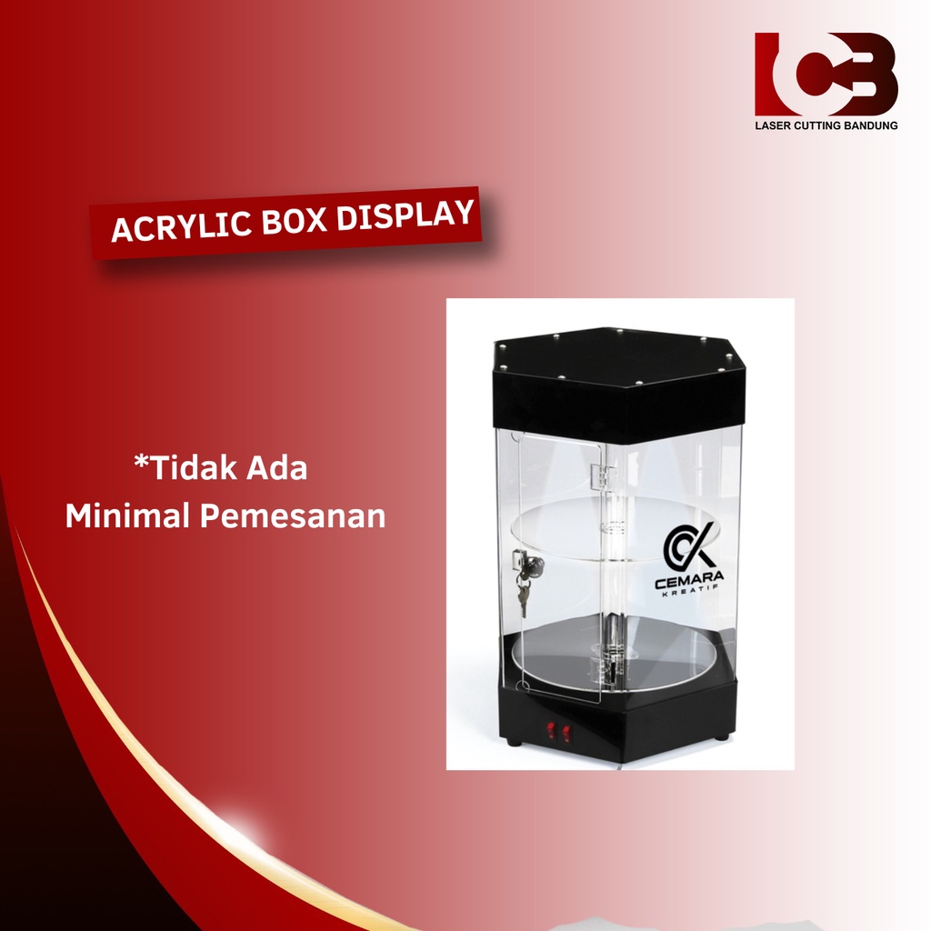 Jual Akrilik Box Display Akrilik Display Bisa Costum Shopee Indonesia