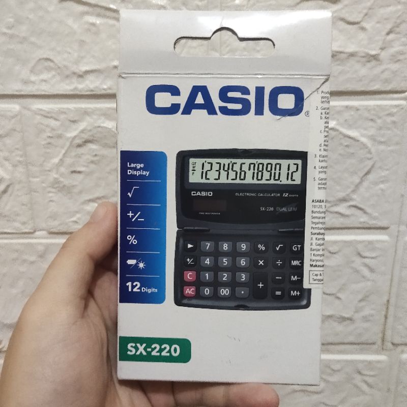 

kalkulator Casio original with box