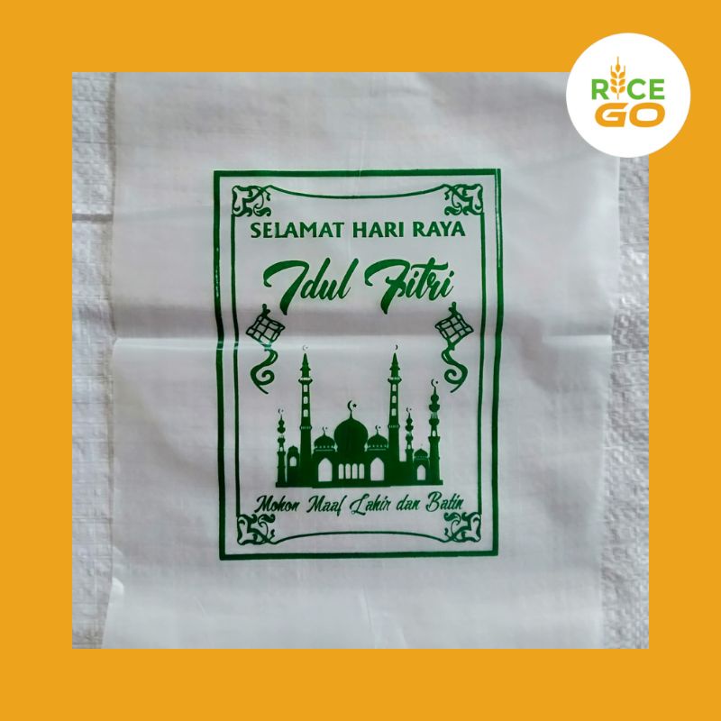 (COD) KANTONG KEMASAN IDUL FITRI BERAS 2KG/2,5KG/3KG