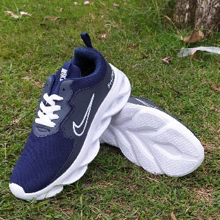  SEPATU  SNEAKERS PRIA WANITA NIKE  SUPREME  NAVY SEPATU  SPORT 