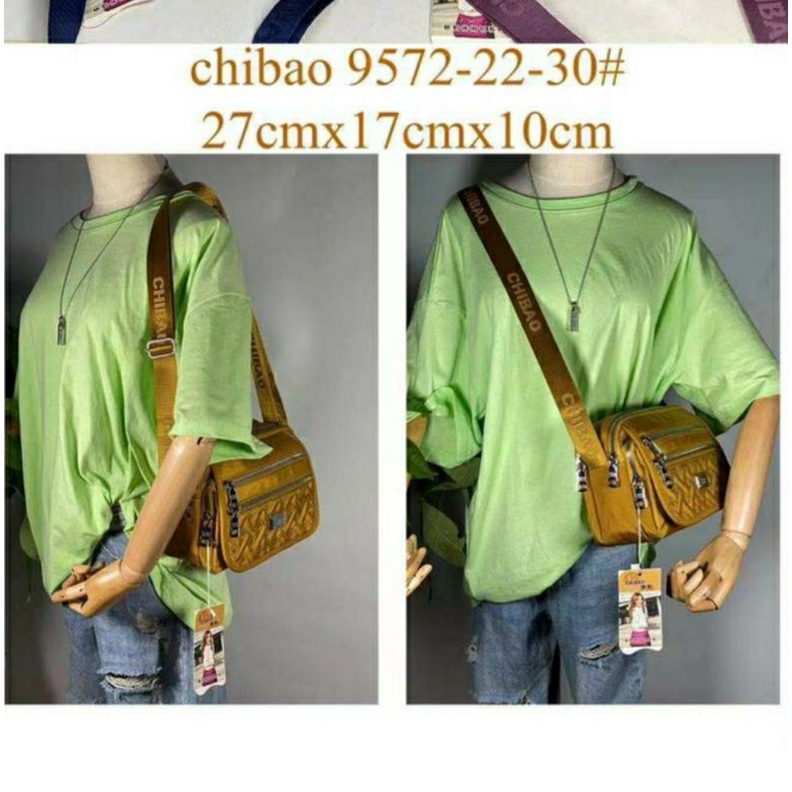 Tas wanita selempang chibao ory 9572-22 kanvas