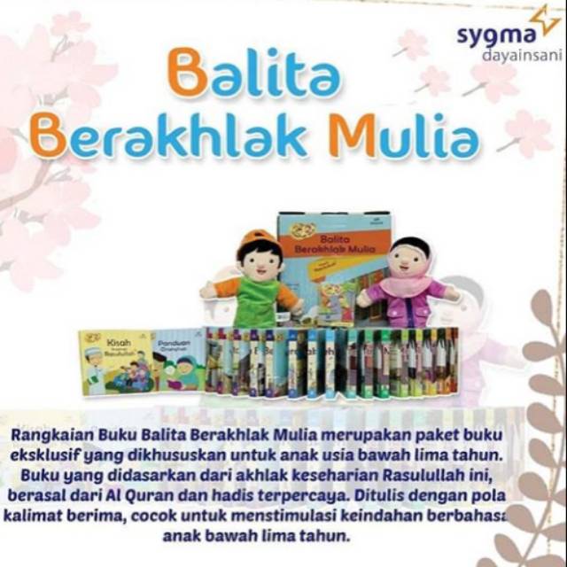 Buku Balita Berakhlak Mulia Sygma Daya Insani