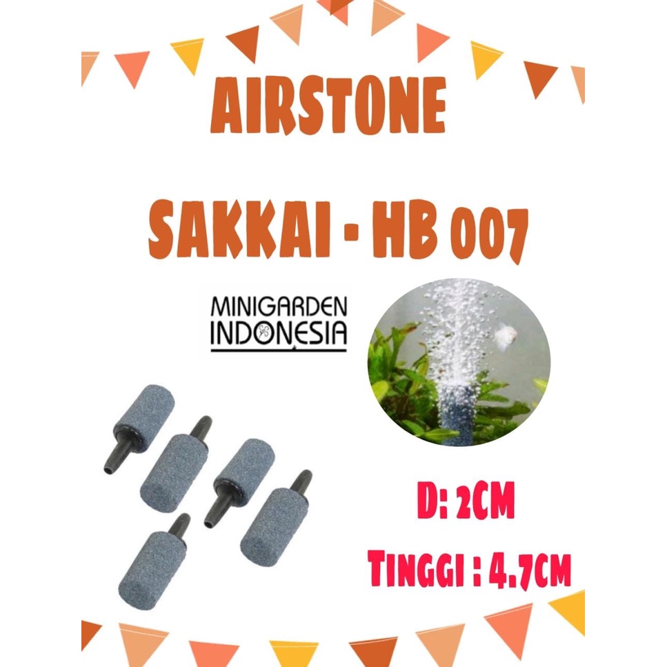 AIRSTONE BATU AERATOR IMPORT BENTUK TABUNG HB-007 TINGGI 4,7 CM