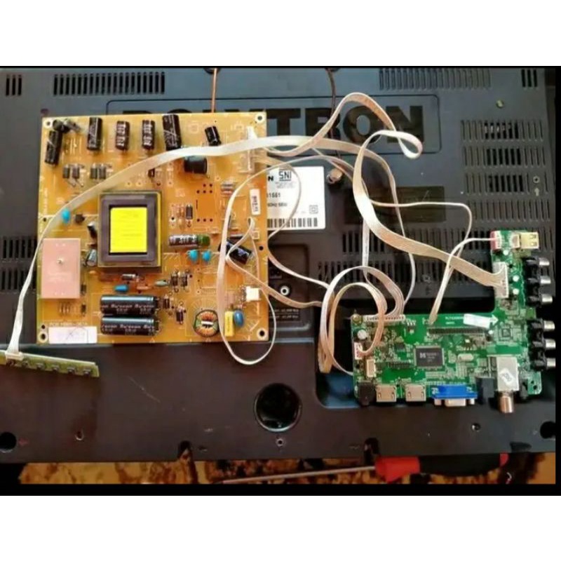 MB dan PSU bekas TV LED Polytron 40in