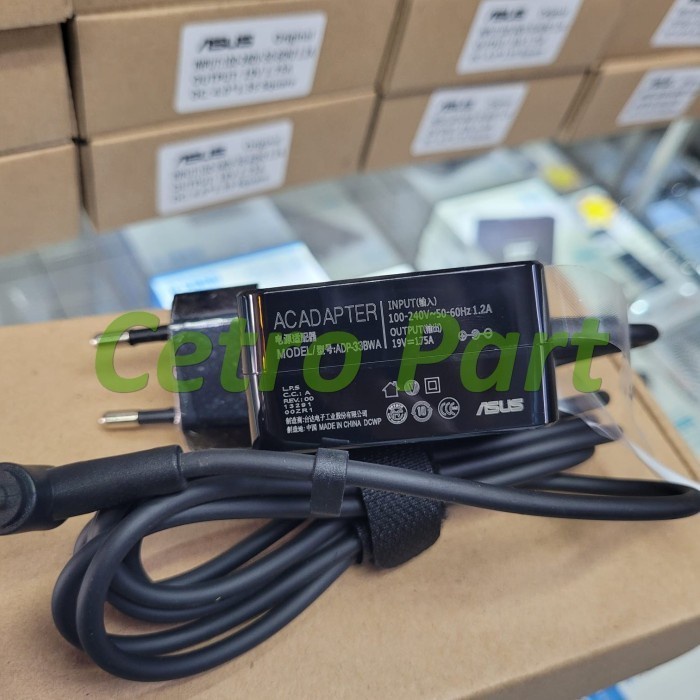 Adaptor Charger Laptop Asus A409 A409M A409MA (19V - 1.75A) SQUARE 33W