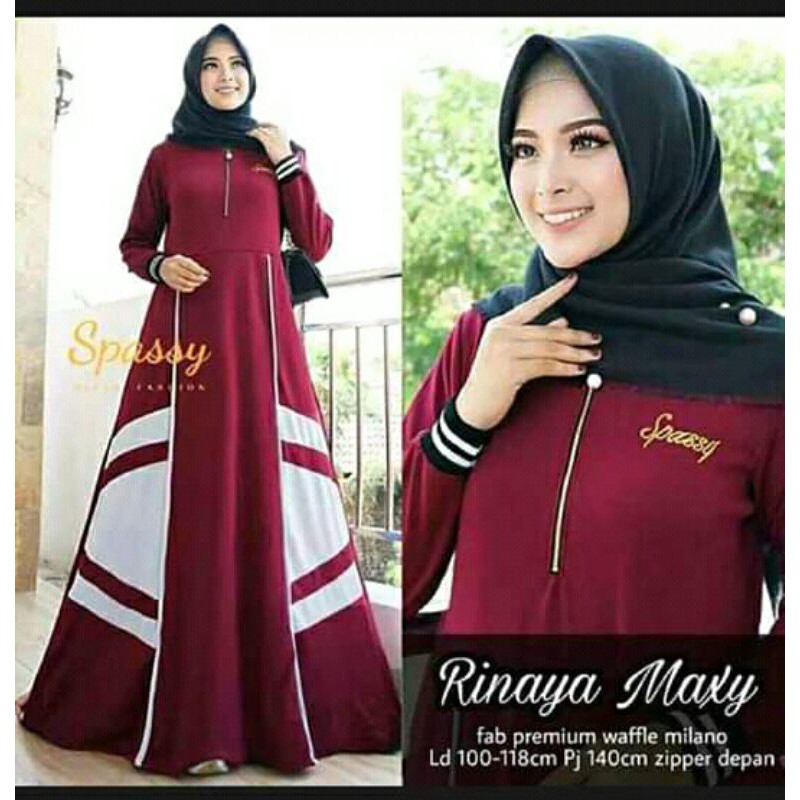 gamis rinaya maxy