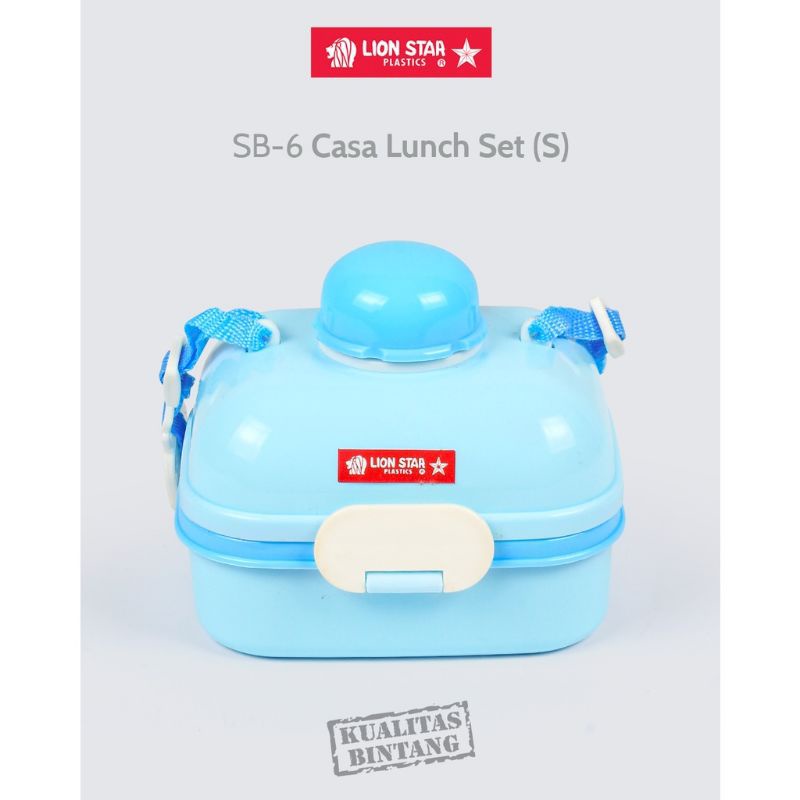 tempat bekal makan dan minum anak casa lion star, bekal anak model foto , bekal anak lion star