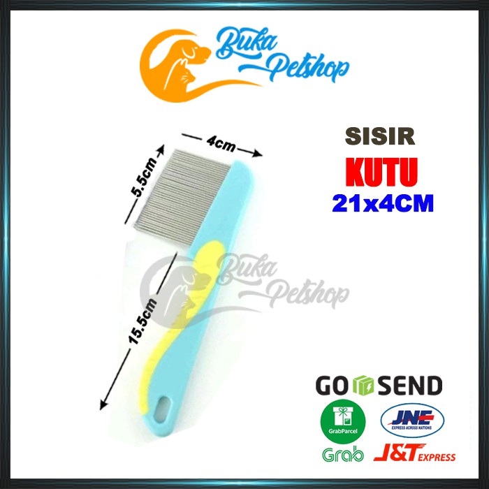 Sisir Kutu Kucing Sisir Kutu Anjing Sisir Serit