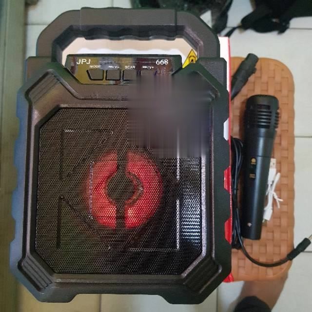 PORTABLE SPEAKER FREE MIC JPJ668 / SK11 / S336 II APRIADI AKSESORIS II