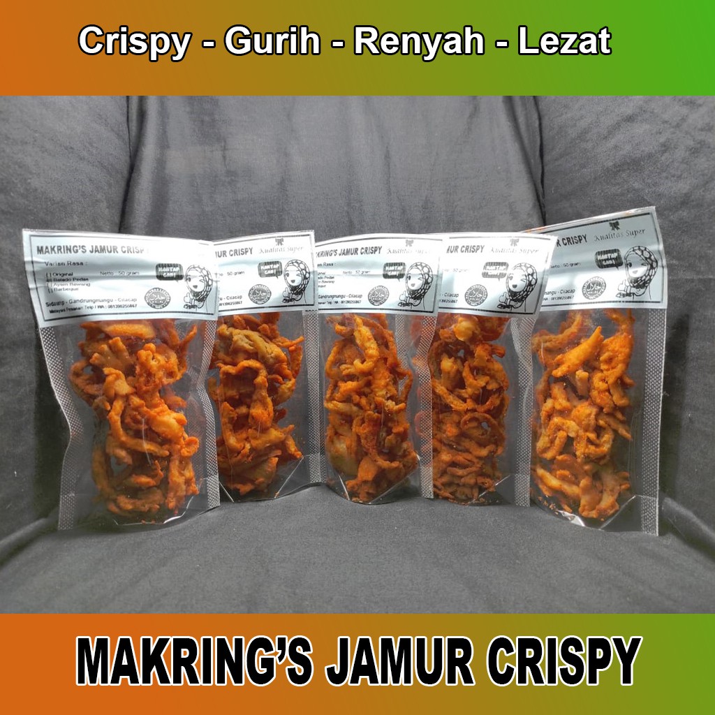 

Jamur Crispy Citarasa Lokal Balado Pedas Manis Barbeque Cocok Untuk Lidah Indonesia