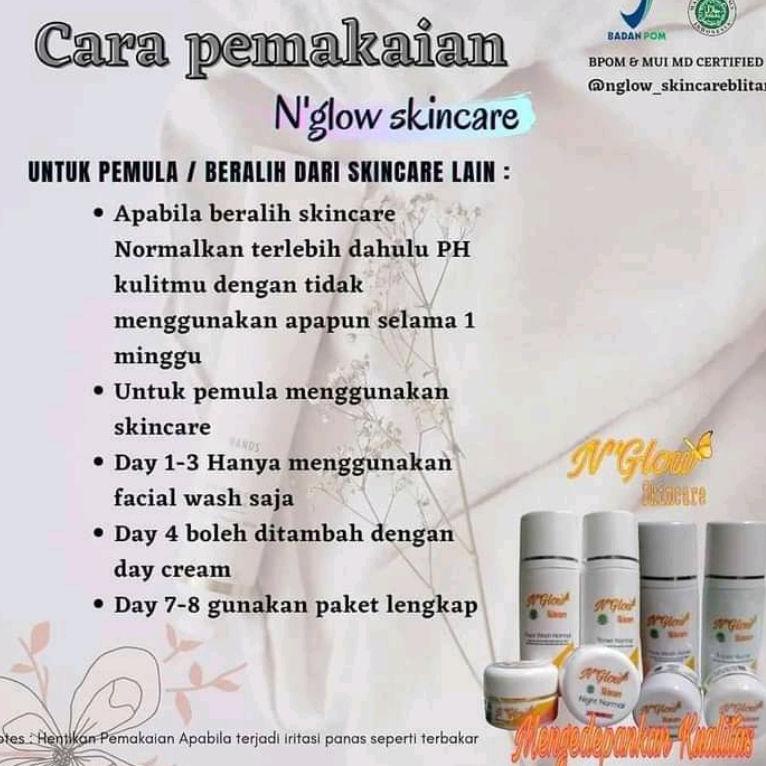 (D1J9) ⭐️ (ECER) N GLOW skincare original 100% (Asli grosiran) //Di@sini@tempatnya