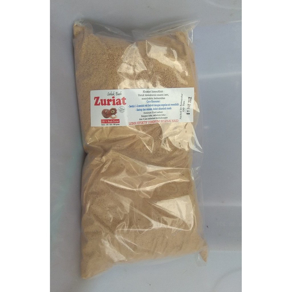 

Serbuk Buah Zuriat 1 kg