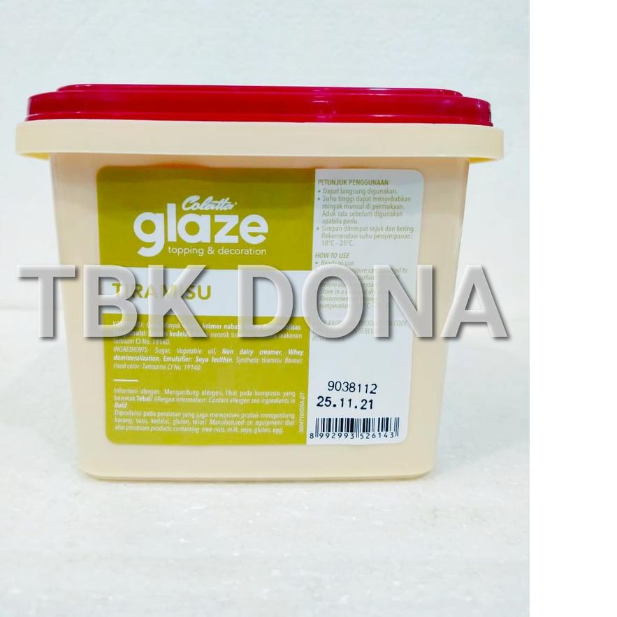 

limited STOCK!Colatta Glaze Topping Varian Rasa 1kg|RA1