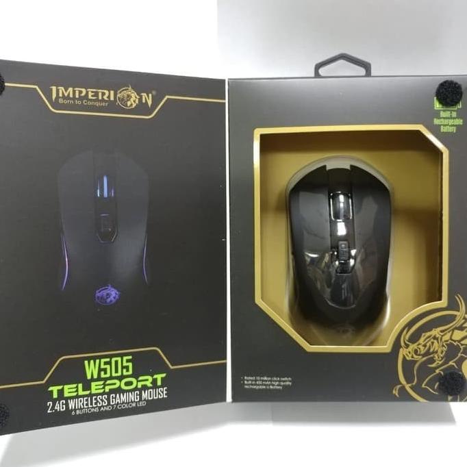 Imperion W505 Teleport Gaming Mouse Wireless Rechargeable