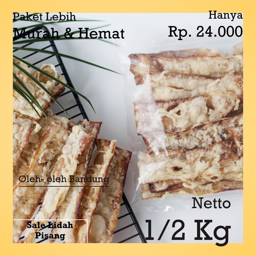 

Cemilan instant/Sale Pisang Lidah/500Gr/cemilan/snack/murah/oleh oleh/cemilan kiloan/cemilan sehat/