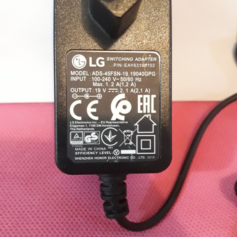 Kabel Adaptor Kabel Power 19V 2.1A