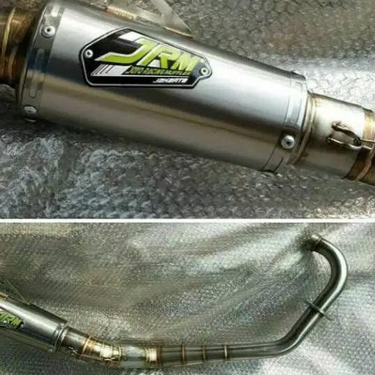 Terbaik  KNALPOT JRM BUAT SATRIA FU JUPITER MX OLD VIXION MEGAPRO TIGER SCORPIO SONIC CB150R NEW DLL