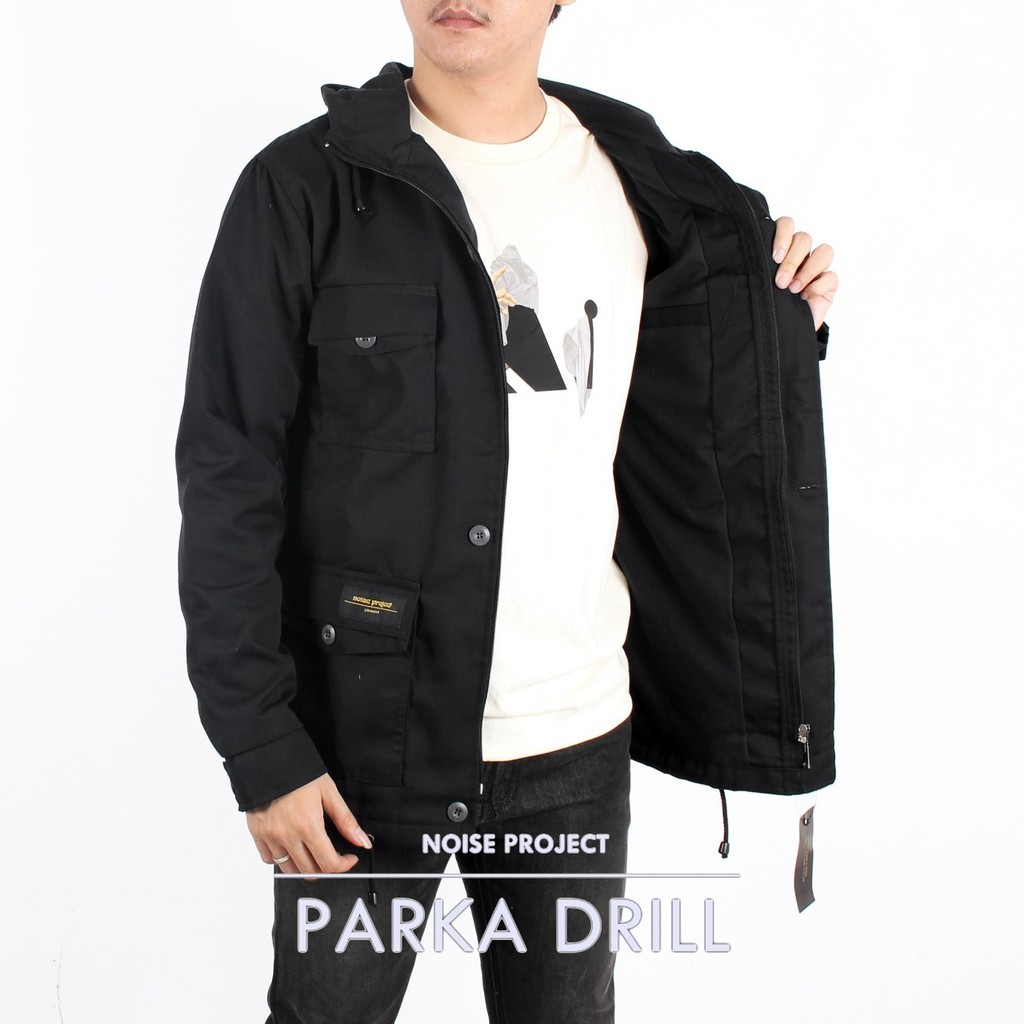 Jaket Pria Jaket Parka Drill Pria Jacket Berkualitas Premium Noise Original Size M L XL