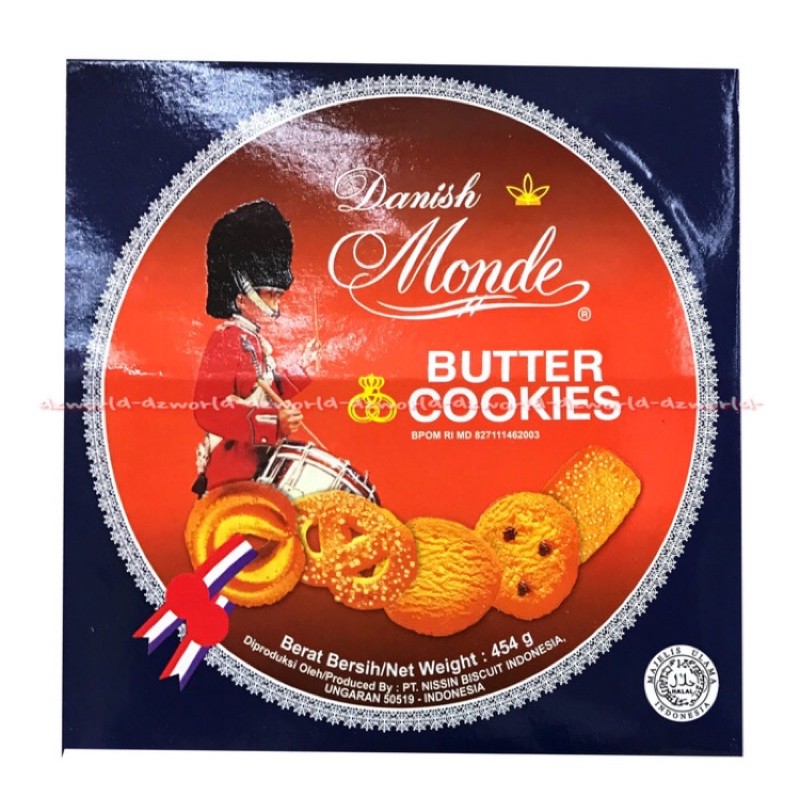 

Danish Monde Butter Cookies