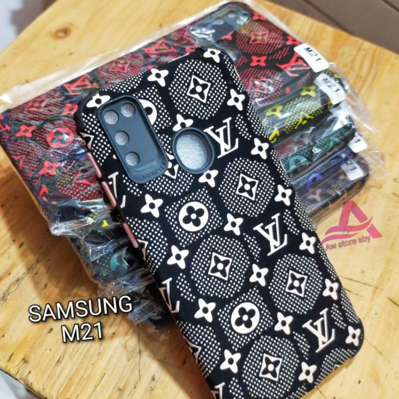 LV Case Samsung A11/ M11/ A31/ A51/ M31 / M21/ M30S Shockprof Protect Camera LV