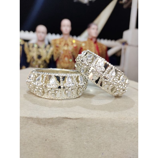 gelang penganten silver.