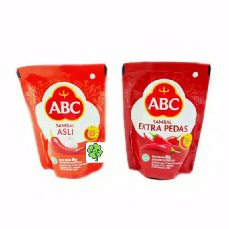 

ABC Saus Sambal Asli Extra Pedas Refill Pouch 65 gram