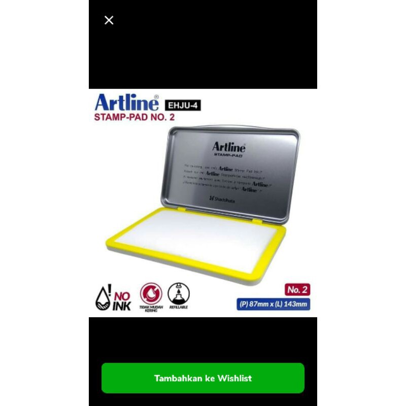 

stamp pad artline no 2 EHJU 4