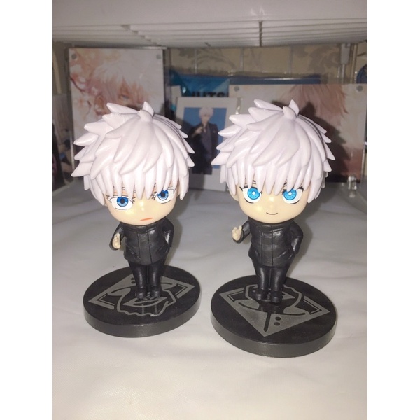 Gojo satoru jujutsu kaisen action figure plush merch set