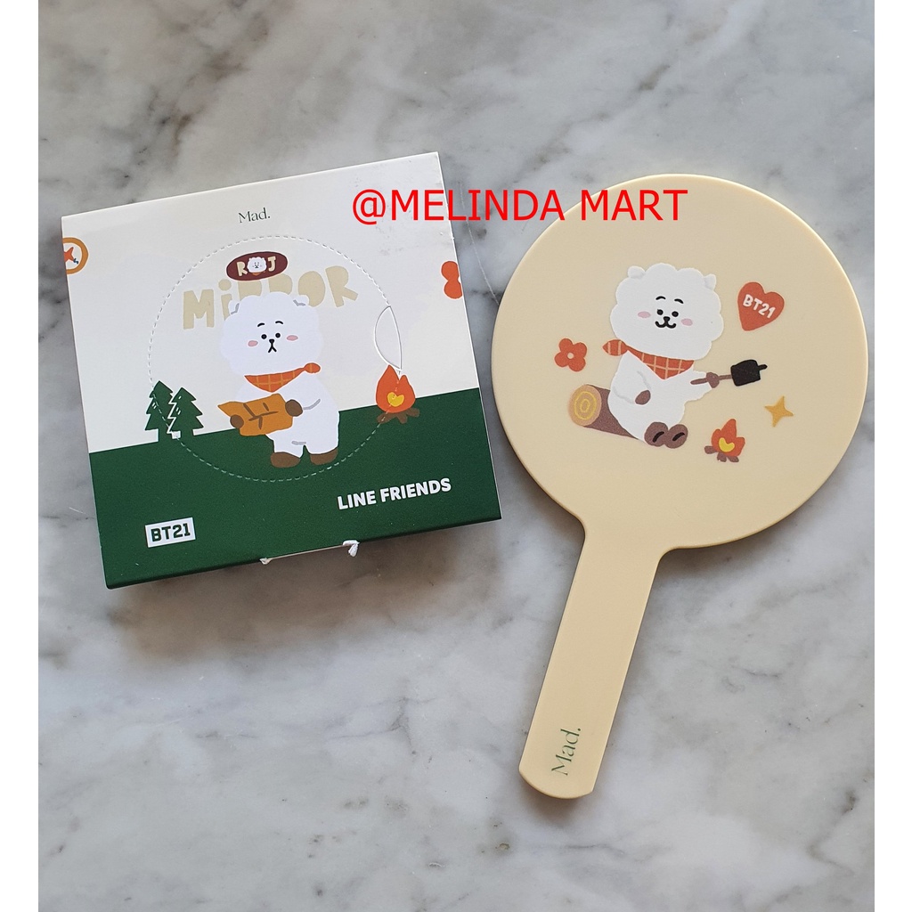 [TERMURAH & ORI 100%] Mad For Makeup - BT21 Mad Mirror - RJ