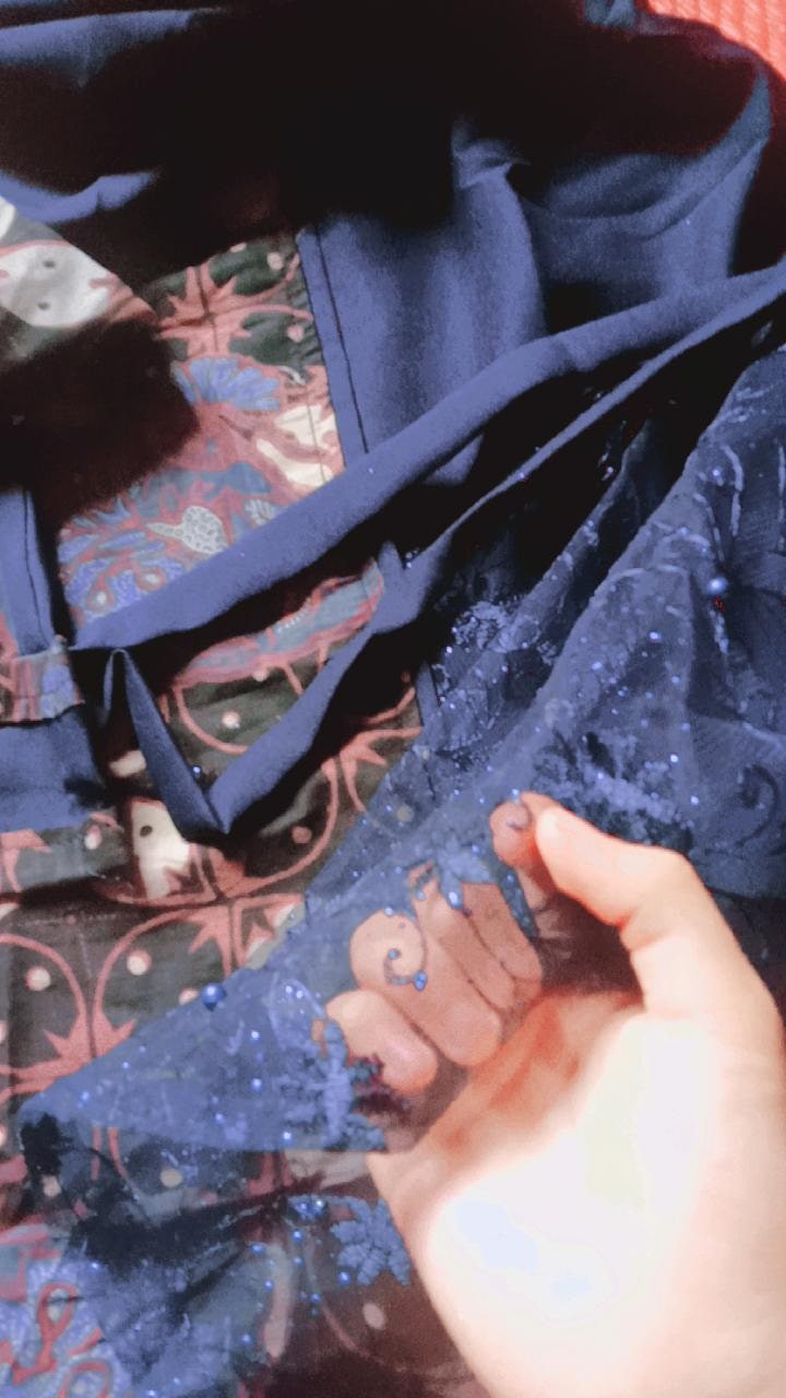 Atasan Batik Dolby Dolbi Dobby Doby Tenun Sutra Tulis Halus Katun Atbm Baron ,sarombit Atasan