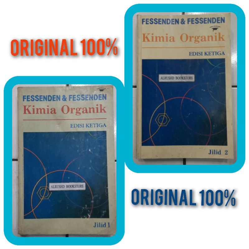 Buku (ORI 100%)⭐ KIMIA ORGANIK 1 dan 2 > Fessenden dan Fessenden