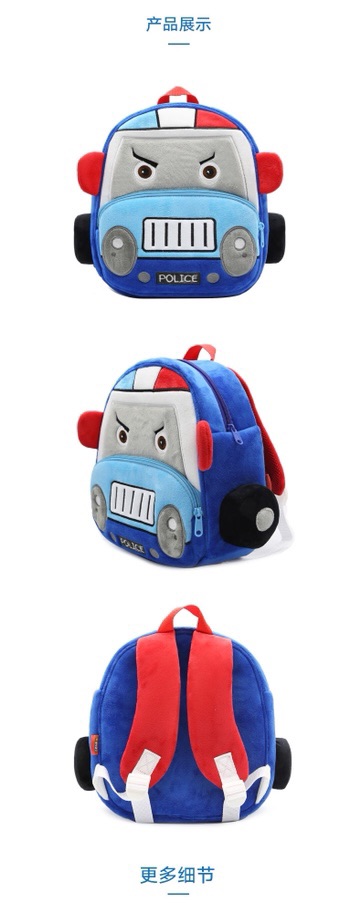 TAS RANSEL SEKOLAH ANAK KARAKTER LUCU CAR BUS TRANSFORMER