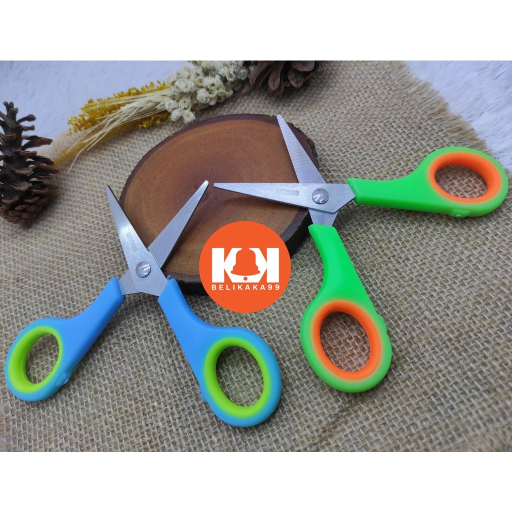 GUNTING TANGGUNG WARNA TAJAM MURAH MEREK MONTANA M2000 / MONTANA SCISSORS / M2000 SCISSORS / GUNTING RENTENG ISI 12 PCS / SCISSORS